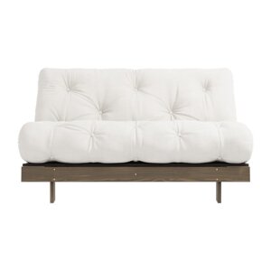 Bijela sklopiva sofa 140 cm Roots – Karup Design