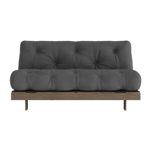Crna sklopiva sofa 160 cm Roots – Karup Design
