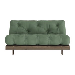 Zelena sklopiva sofa 160 cm Roots – Karup Design