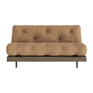 Svjetlo smeđa sklopiva sofa 160 cm Roots – Karup Design