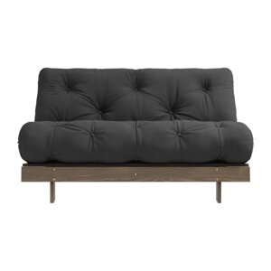 Crna sklopiva sofa 140 cm Roots – Karup Design
