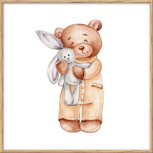 Dječja slika 20x20 cm Teddy Bear