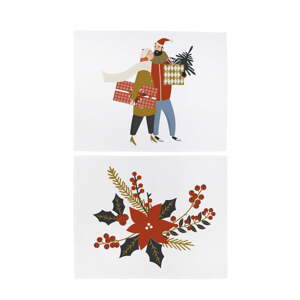 Tekstilni podmetač 2 kom s božićnim motivom 35x45 cm Christmas Star – Butter Kings