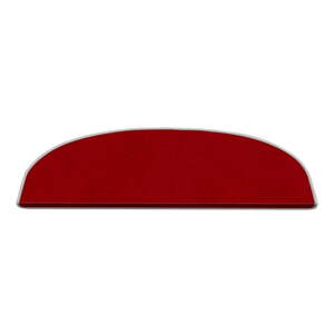 Crveni set tepiha za stepenice 16 kom 20x65 cm Plain Color – Vitaus