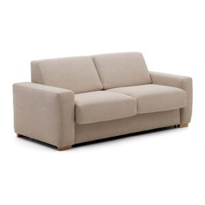 Bež sklopiva sofa 204 cm Anley – Kave Home