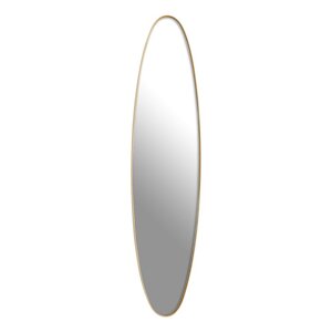 Zidno ogledalo s okvirom od masivnog drveta 23x97 cm Torino – Premier Housewares