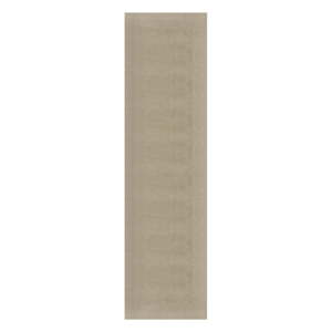Bež vunena staza 60x230 cm – Flair Rugs