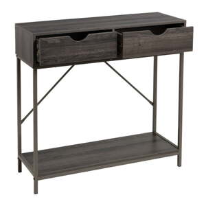 Smeđi pomoćni stol 30x80 cm – Casa Selección