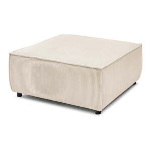 Krem modularni tabure od samta Nihad modular – Bobochic Paris