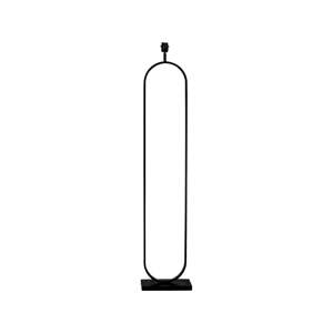 Mat crna baza za podnu lampu 142 cm Jamiri – Light & Living