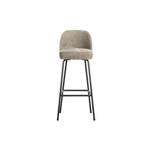 Krem baršunasta barska stolica 103 cm Vogue – BePureHome