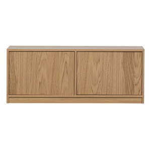 Modularna TV komoda u dekoru hrasta u prirodnoj boji 110x44 cm Modulair – vtwonen