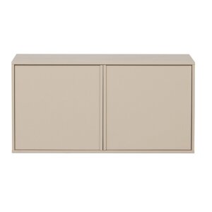 Krem modularni garderobni ormar od masivnog bora 100x50 cm Daily – vtwonen