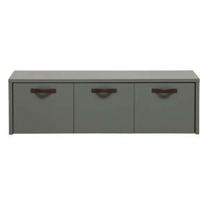 Zeleni/sivi dječji ormar od masivnog bora 120x36 cm Stage – vtwonen