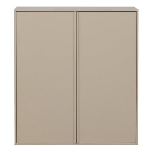 Krem modularni garderobni ormar od masivnog bora 100x110 cm Daily – vtwonen