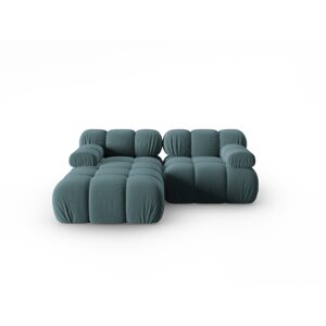 Petrolej zelena baršunasta sofa 191 cm Bellis – Micadoni Home