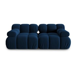 Plava baršunasta sofa 188 cm Bellis – Micadoni Home