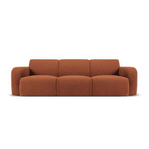 Smeđa sofa od bouclé tkanine 235 cm Molino – Micadoni Home