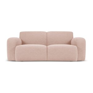 Ružičasta sofa od bouclé tkanine 170 cm Molino – Micadoni Home