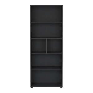 Antracitno siva biblioteka 80x205 cm Sign – Tvilum