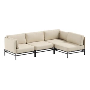 Bež vrtni modularni kauč 234 cm Dandy – Sit Sit