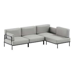 Svijetlo sivi vrtni modularni kauč 234 cm Salve – Sit Sit
