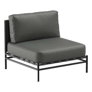 Tamno sivi modul za vrtne sjedeće garniture (srednji modul ) Dandy – Sit Sit