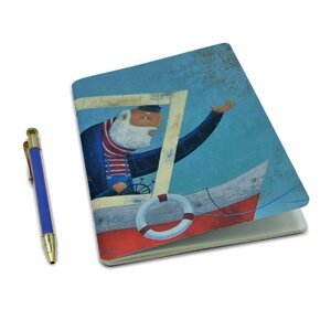 A5 bilježnica s olovkom 96 stranica Sailor Man – Kartos