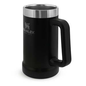 Crna termo šalica 700 ml – Stanley