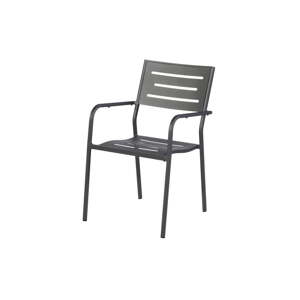 Antracitno siva metalna vrtna stolica Hawaii – Exotan