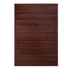 Tamno smeđi tepih od bambusa 140x200 cm – Casa Selección