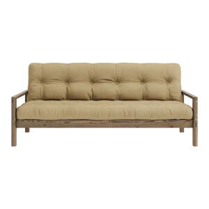 Senf žuta sklopiva sofa 205 cm Knob – Karup Design