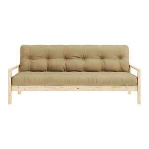 Senf žuta sklopiva sofa 205 cm Knob – Karup Design