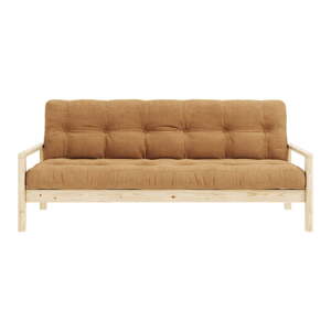 Senf žuta sklopiva sofa 205 cm Knob – Karup Design