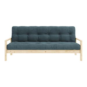 Plava sklopiva sofa 205 cm Knob – Karup Design