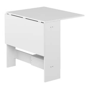 Proširiv blagovaonski stol s bijelom pločom stola 76x28 cm Papillon – TemaHome