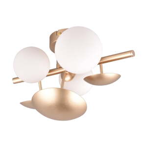 Bijela/u zlatnoj boji zidna lampa Bubble – Trio Select