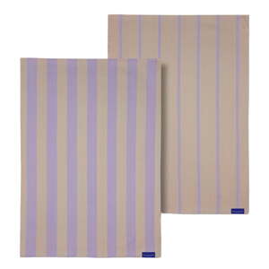 Pamučna kuhinjska krpa 2 kom 50x70 cm Stripes – Mette Ditmer Denmark