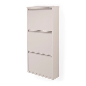 Sivi/bež metalni ormarić za cipele Billy – Spinder Design