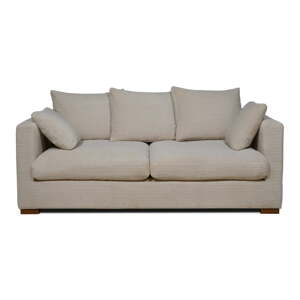 Bež sofa od samta 175 cm Comfy – Scandic