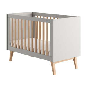 Sivi dječji krevet 60x120 cm Swing – Pinio