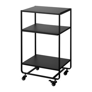 Metalna kolica za posluživanje 38x49.5 cm Tower – YAMAZAKI