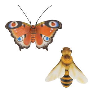 Vrtni kipići u setu 2 kom od polyresina Butterfly – Esschert Design