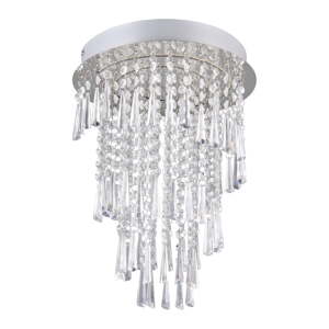 LED stropna svjetiljka u srebrnoj boji ø 30 cm Pomp – Trio