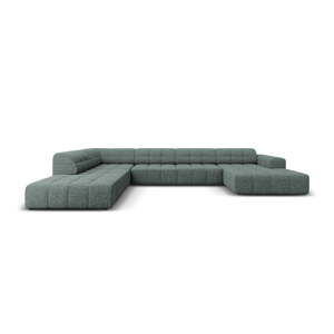Tirkizna kutna garnitura (s lijevim kutom/u obliku slova "U") Chicago – Cosmopolitan Design