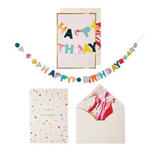 Čestitka Marble Birthday – Meri Meri