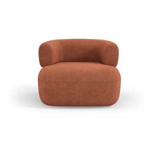 Ciglasta fotelja od bouclé tkanine Jenny – Micadoni Home