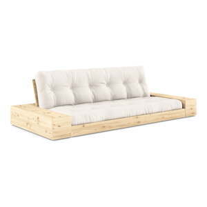 Krem sklopiva sofa 244 cm Base – Karup Design
