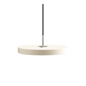 Krem LED viseća svjetiljka s mogućnosti zatamnjivanja s metalnim sjenilom ø 31 cm Asteria Plus Mini – UMAGE