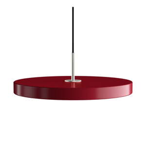 Crvena LED viseća svjetiljka s metalnim sjenilom ø 43 cm Asteria Medium – UMAGE